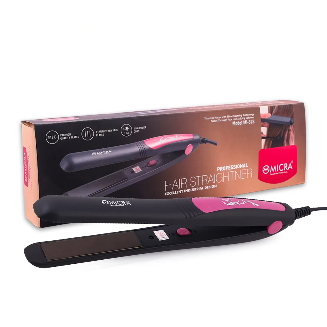 MICRA Pink Hair Straightener